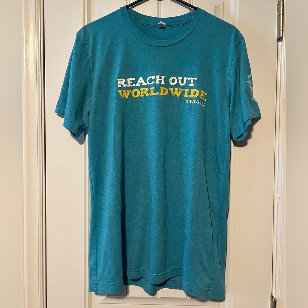 Paul Walker Charity Teal Men's T-Shirt - Picture 2 of 3